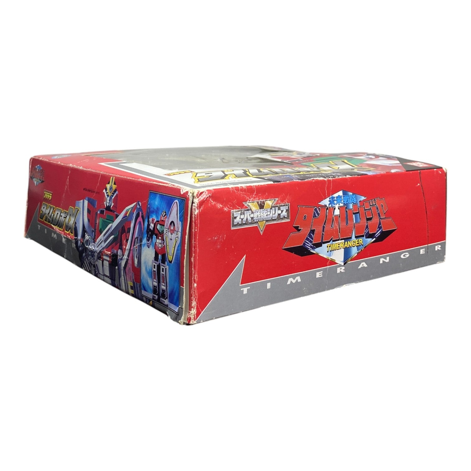 Mirai Sentai Timeranger Time Robo Alpha Bandai 2000 Vintage Boxed Figure Used