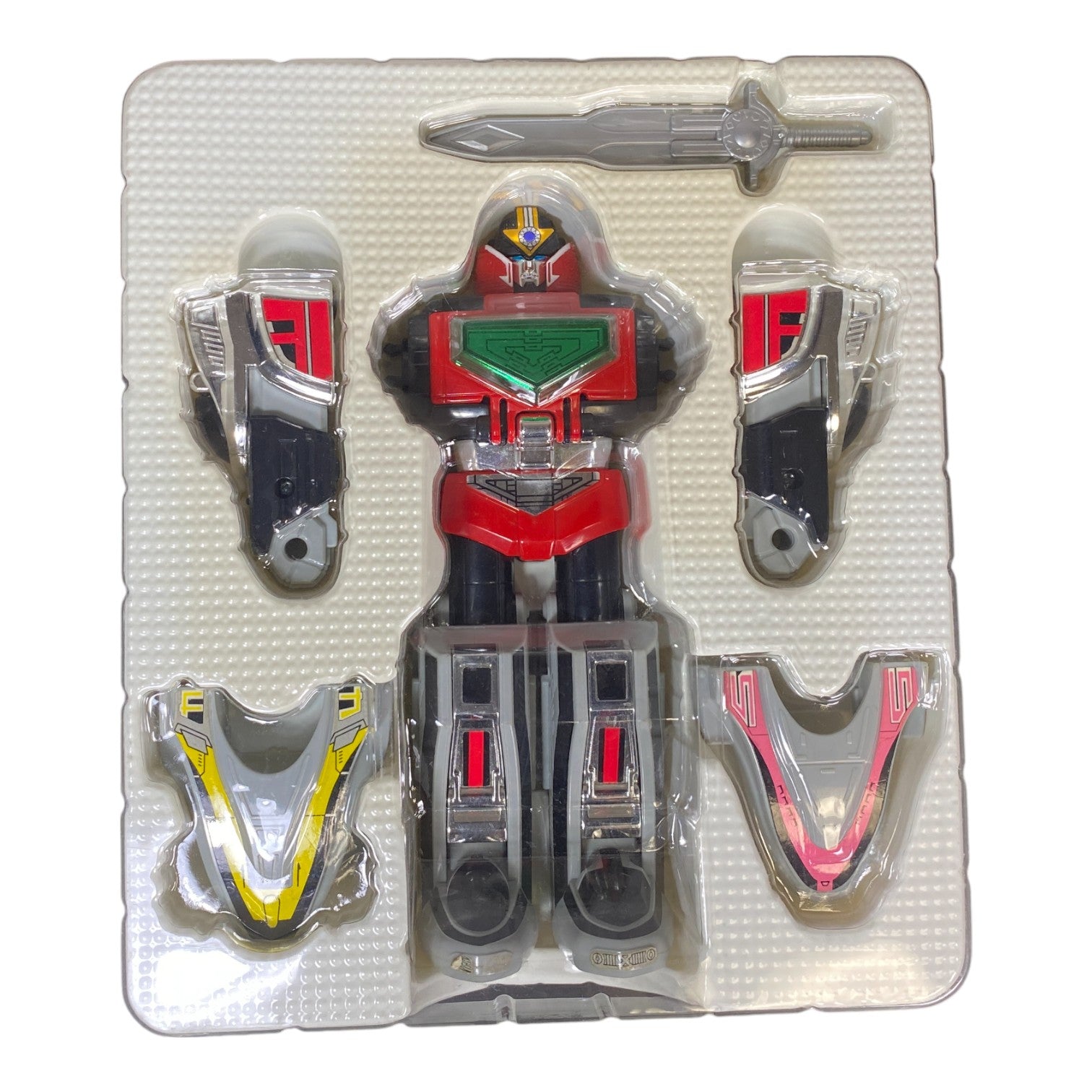 Mirai Sentai Timeranger Time Robo Alpha Bandai 2000 Vintage Boxed Figure Used