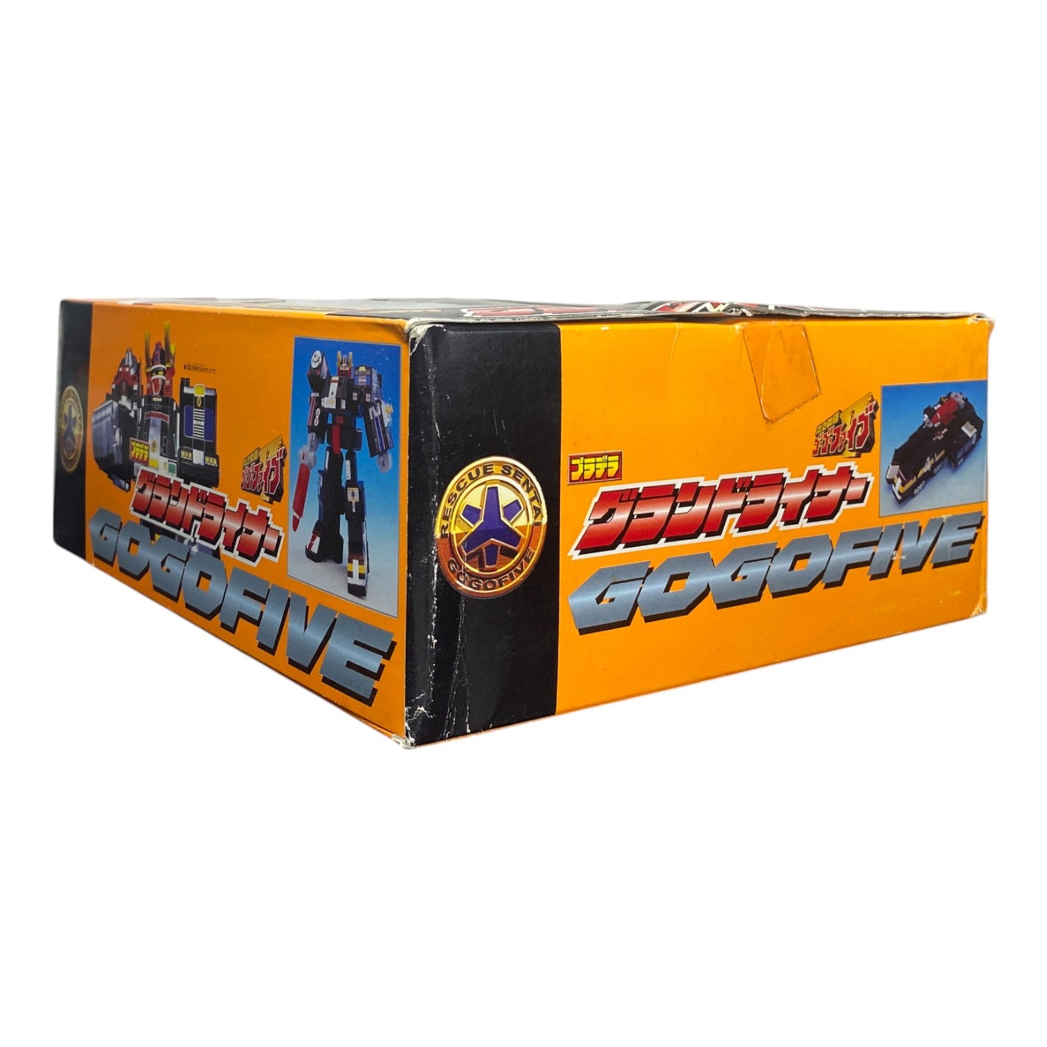 Chikyuu Sentai Fiveman Grand Liner Bandai 1990 Vintage Boxed Figure Used