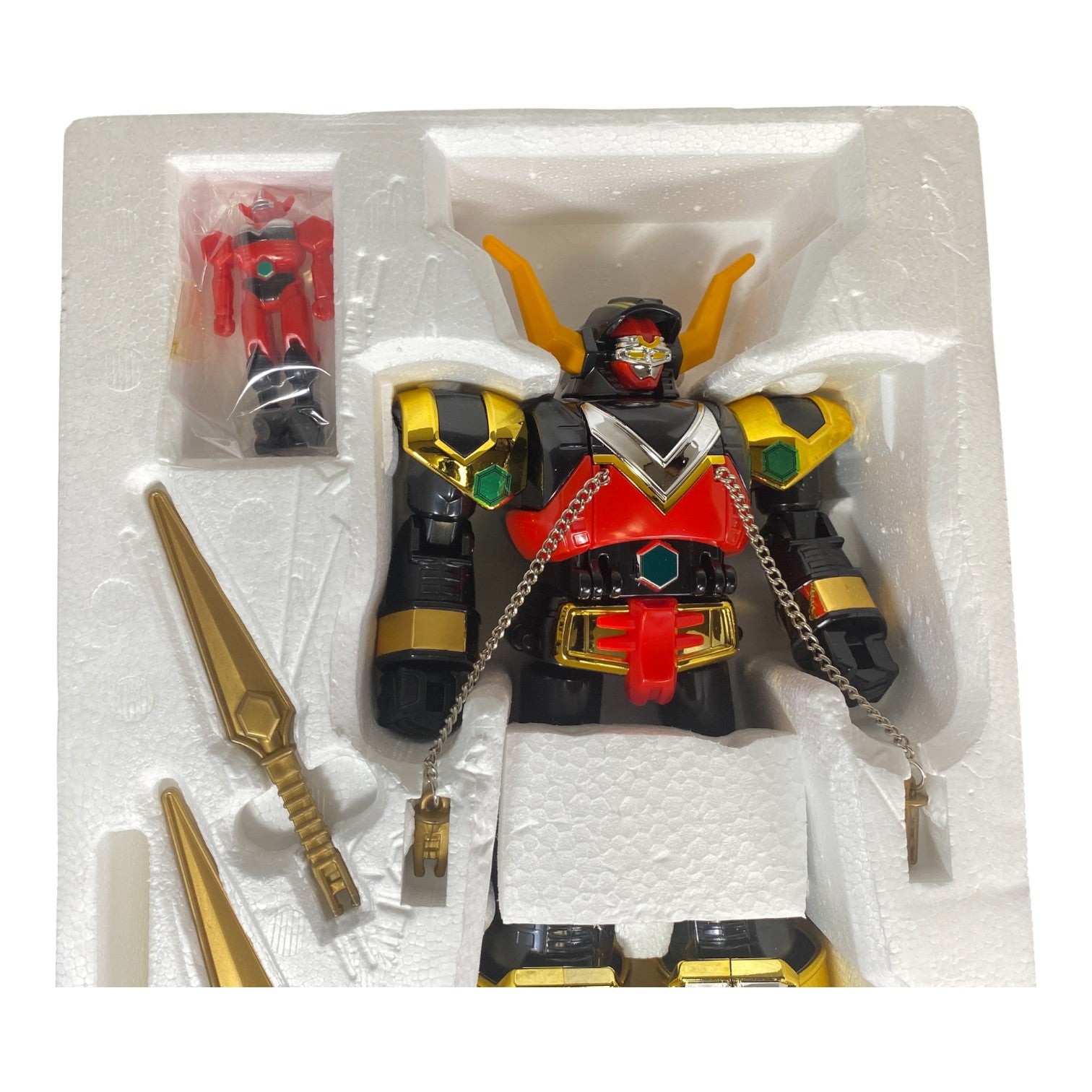 Seijuu Sentai Gingaman Bull Taurus Bandai 1998 Vintage Boxed Figure Used