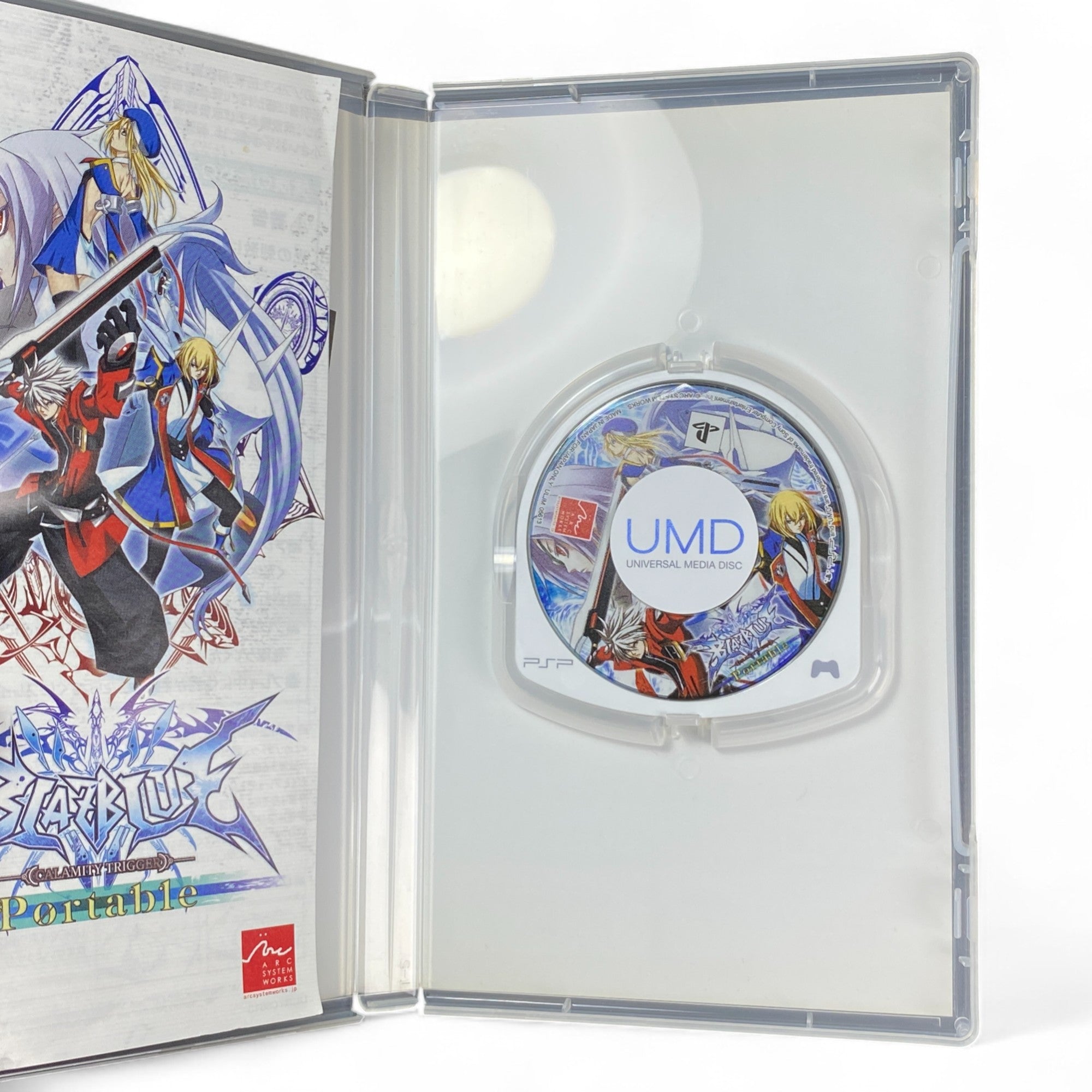 PSP BlazBlue Calamity Trigger Portable Japanese game