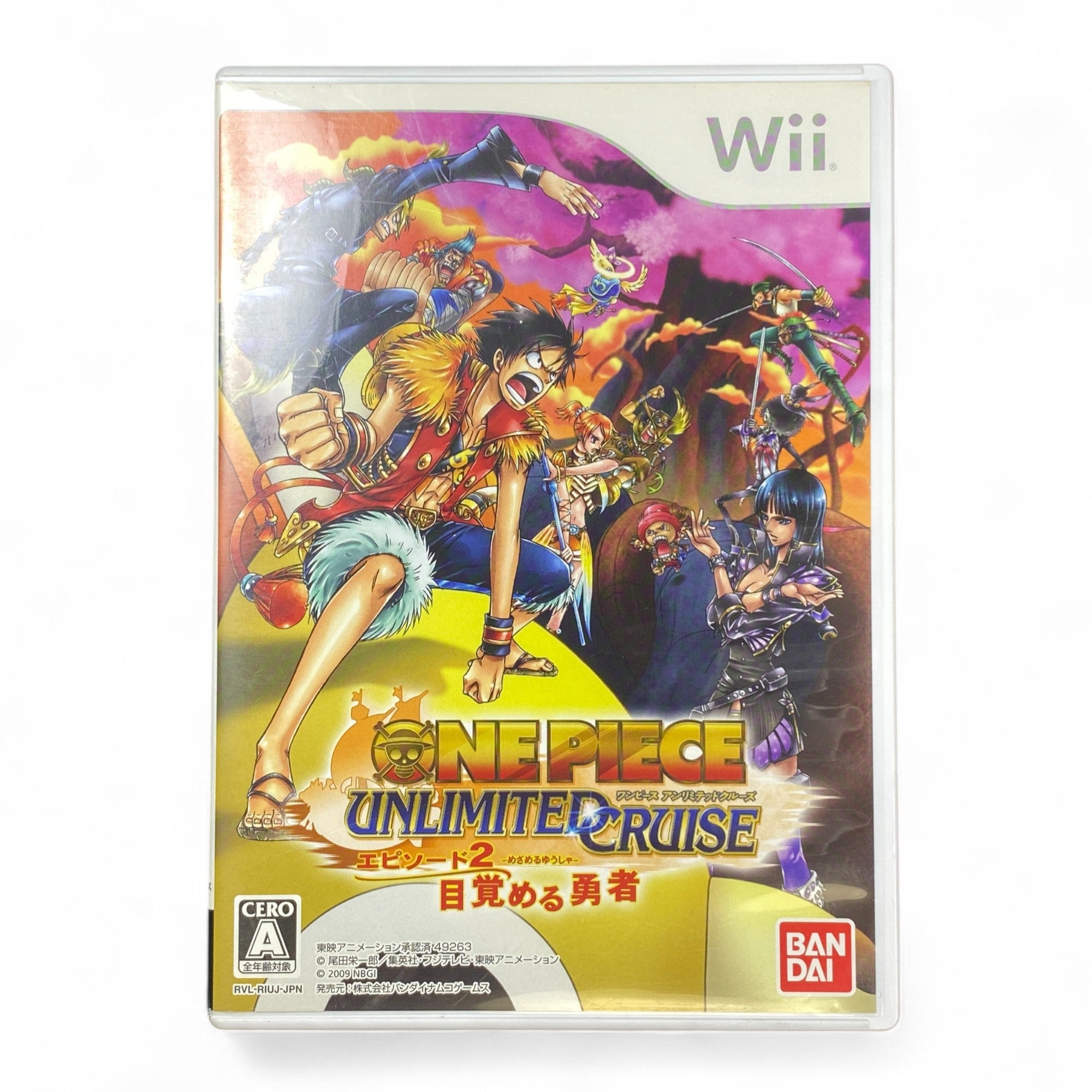 One Piece Unlimited Cruise Episode 2 Japanese Wii Game