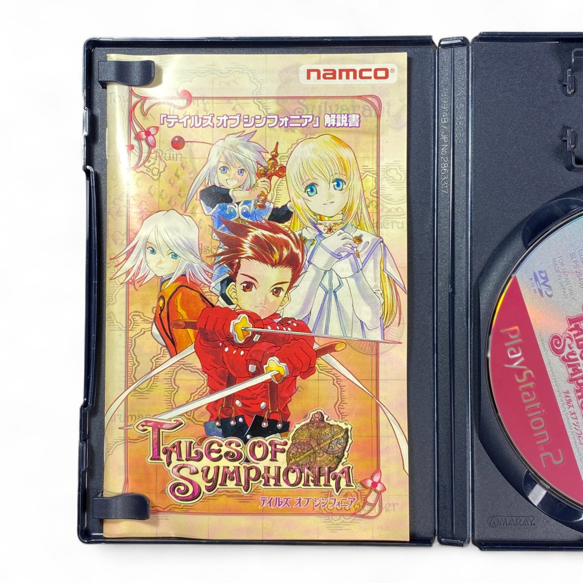 Tales of Symphonia PS2 Japanese Game