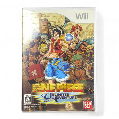 One Piece Unlimited Adventure Wii Japanese Game 