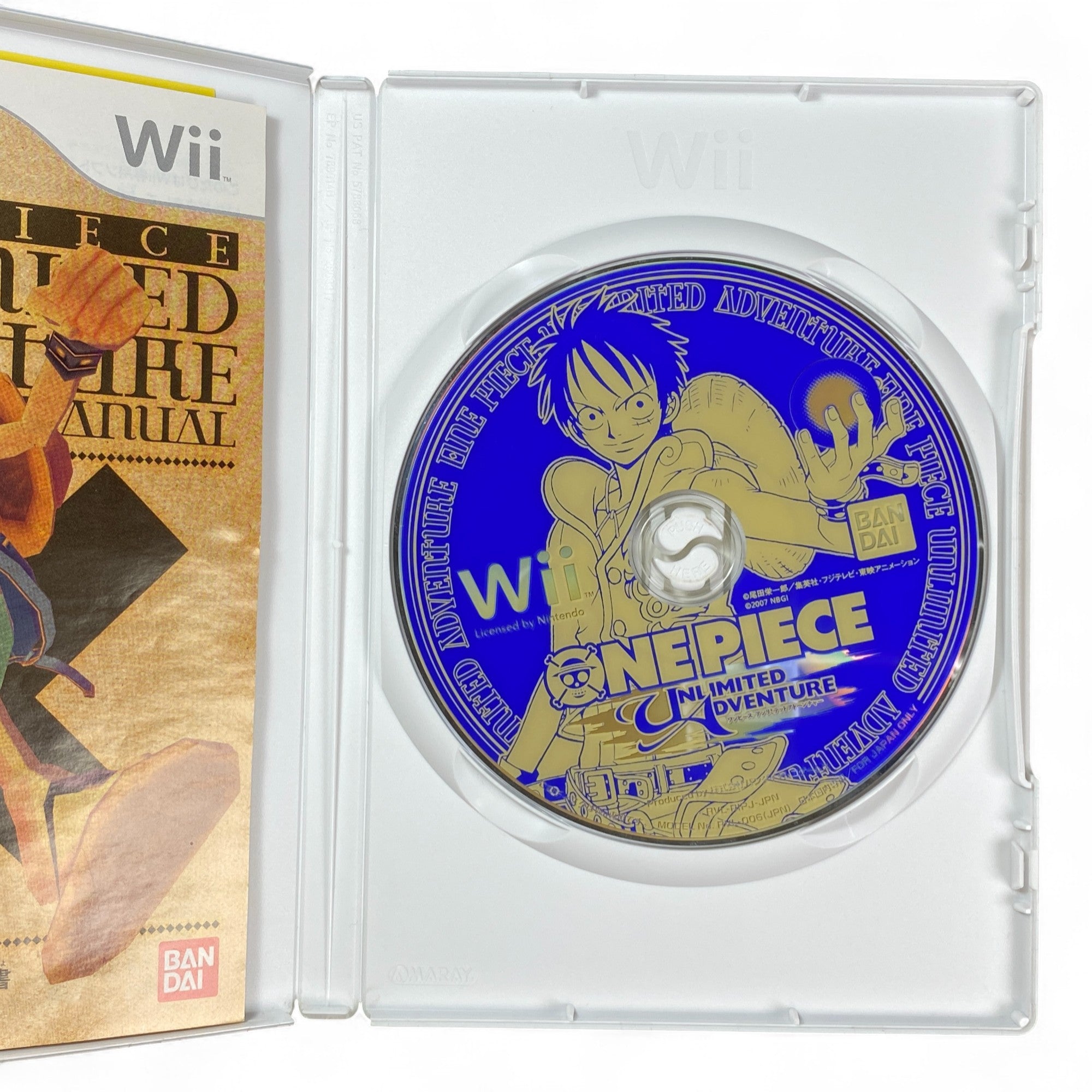 One Piece Unlimited Adventure Wii Japanese Game 