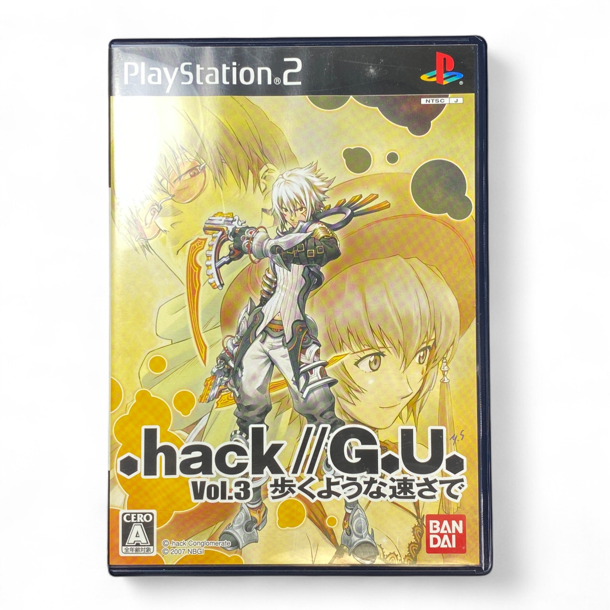 .hack//G.U. Vol.3 Redemption PS2 Japanese Game 