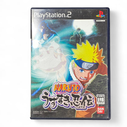 Naruto Uzumaki Ninden PS2 Japanese Game