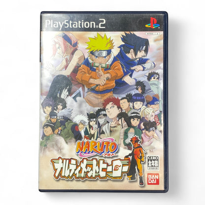 Naruto Narutimate Hero PS2 Game Cover Japan Version