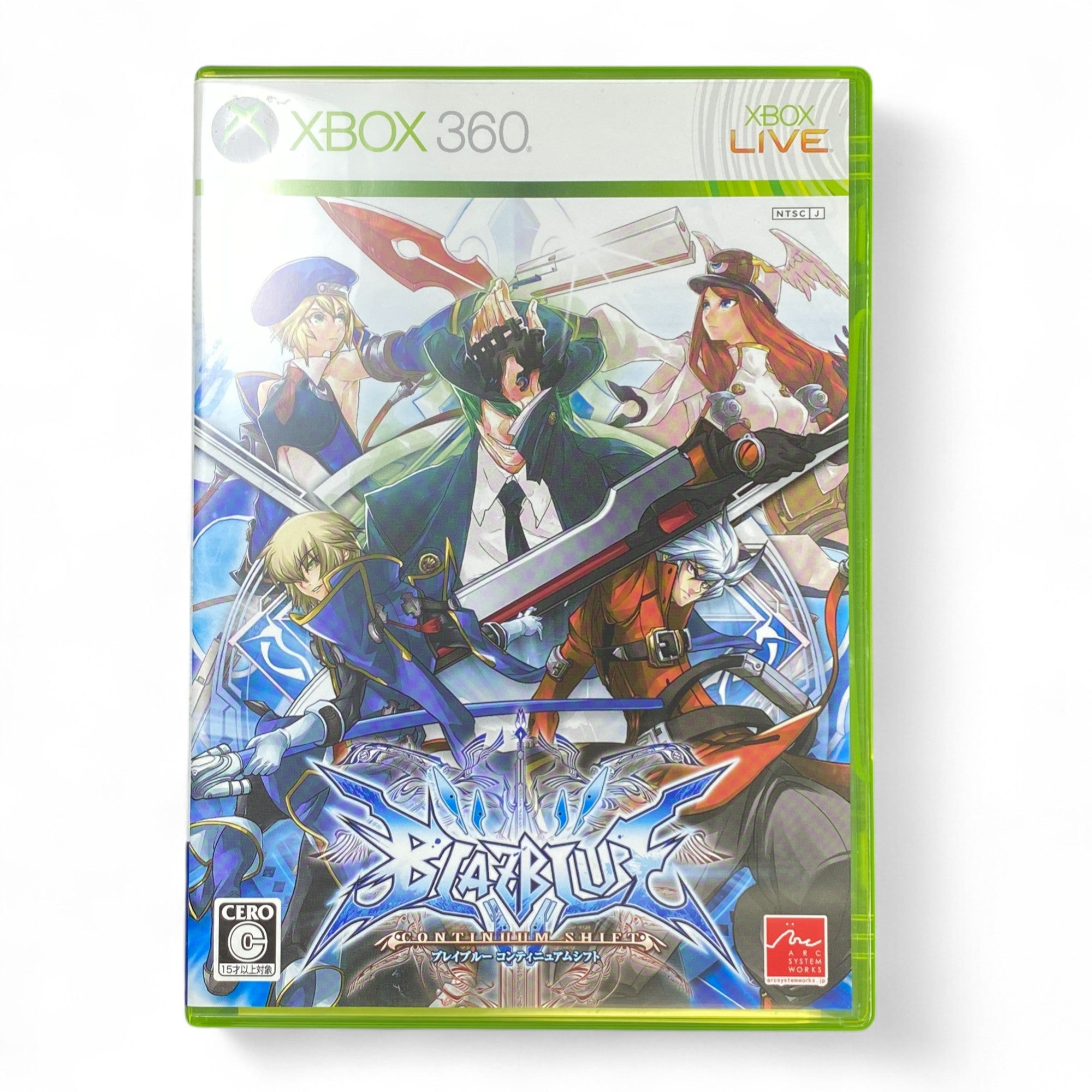 BlazBlue Continuum Shift Xbox 360 Japanese