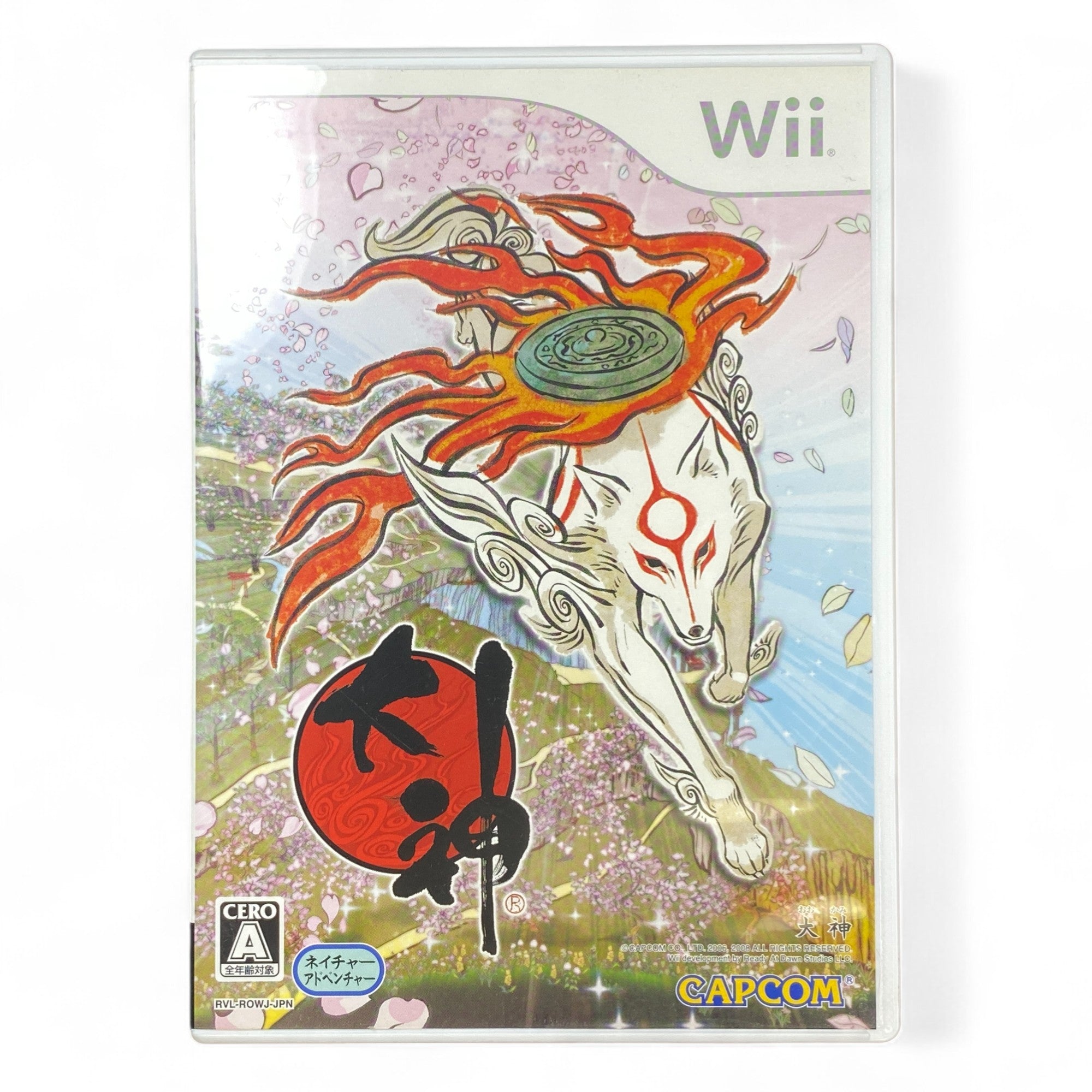 Ōkami Wii Japan | Capcom Cel-Shaded Action Adventure Game

