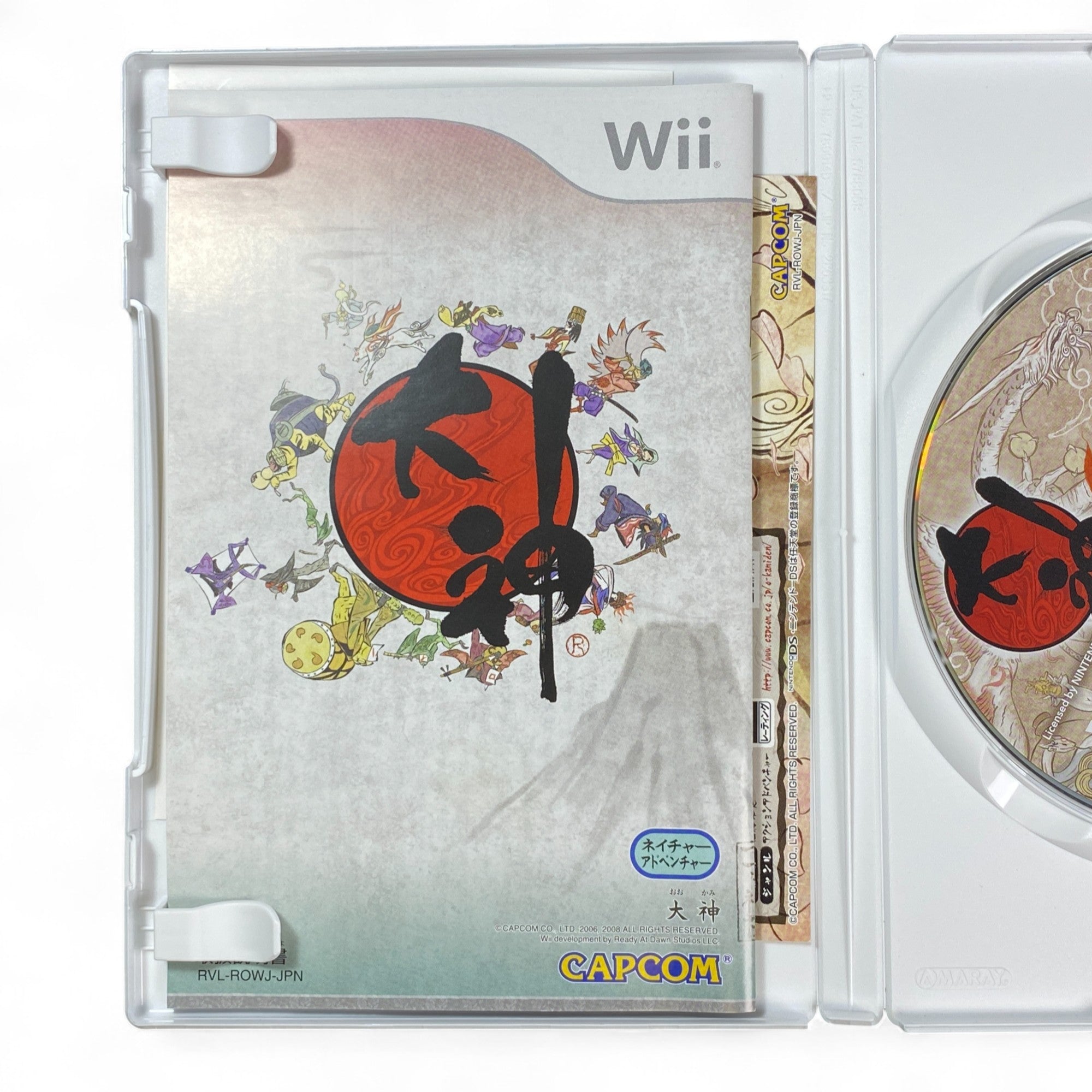 Ōkami Wii Japan | Capcom Cel-Shaded Action Adventure Game

