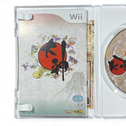 Ōkami Wii Japan | Capcom Cel-Shaded Action Adventure Game

