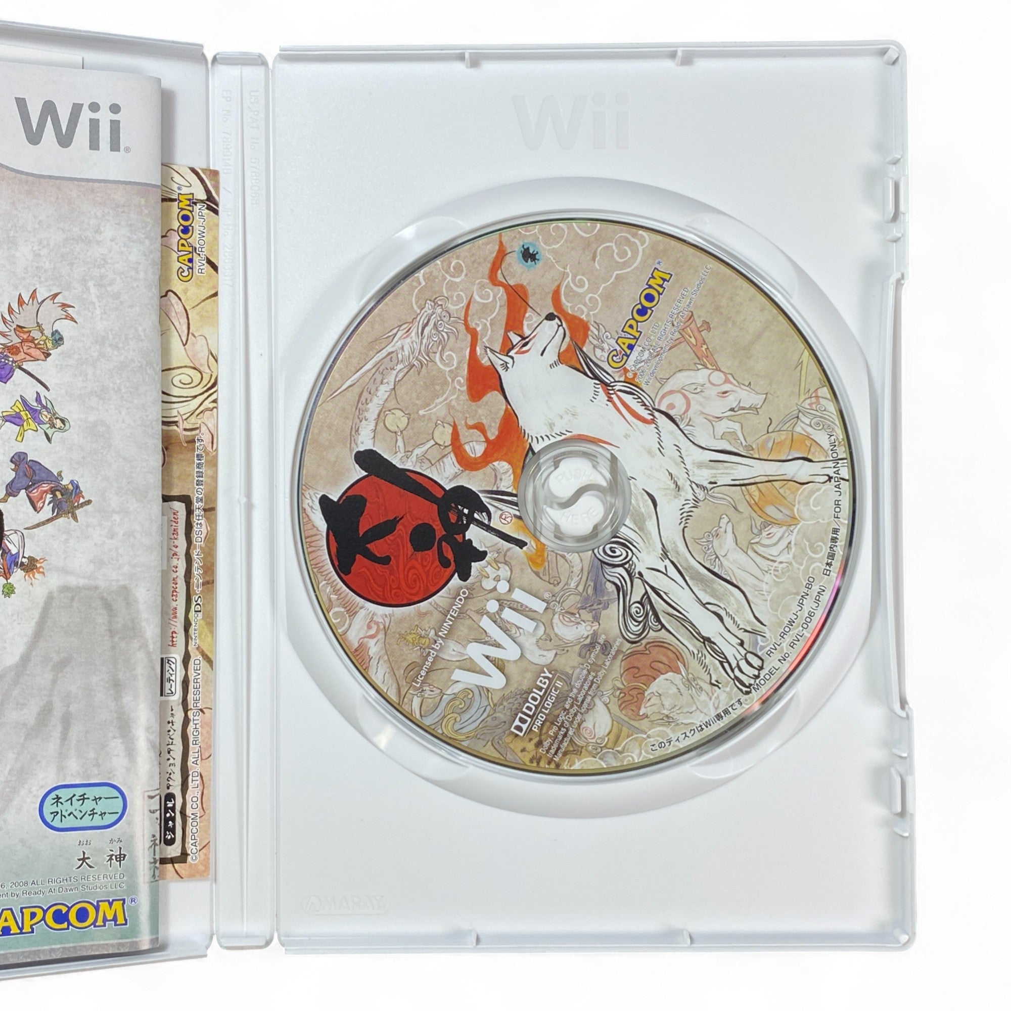 Ōkami Wii Japan | Capcom Cel-Shaded Action Adventure Game

