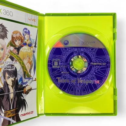 Tales of Vesperia Xbox 360 Japan Game Cover – Namco JRPG Anime Style