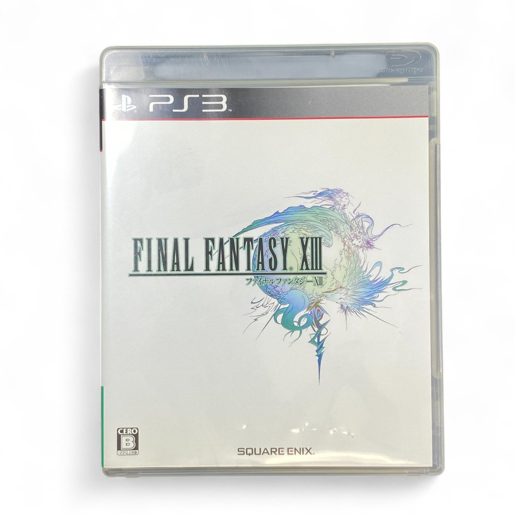 Final Fantasy XIII PS3 Japan Game Cover – Square Enix JRPG