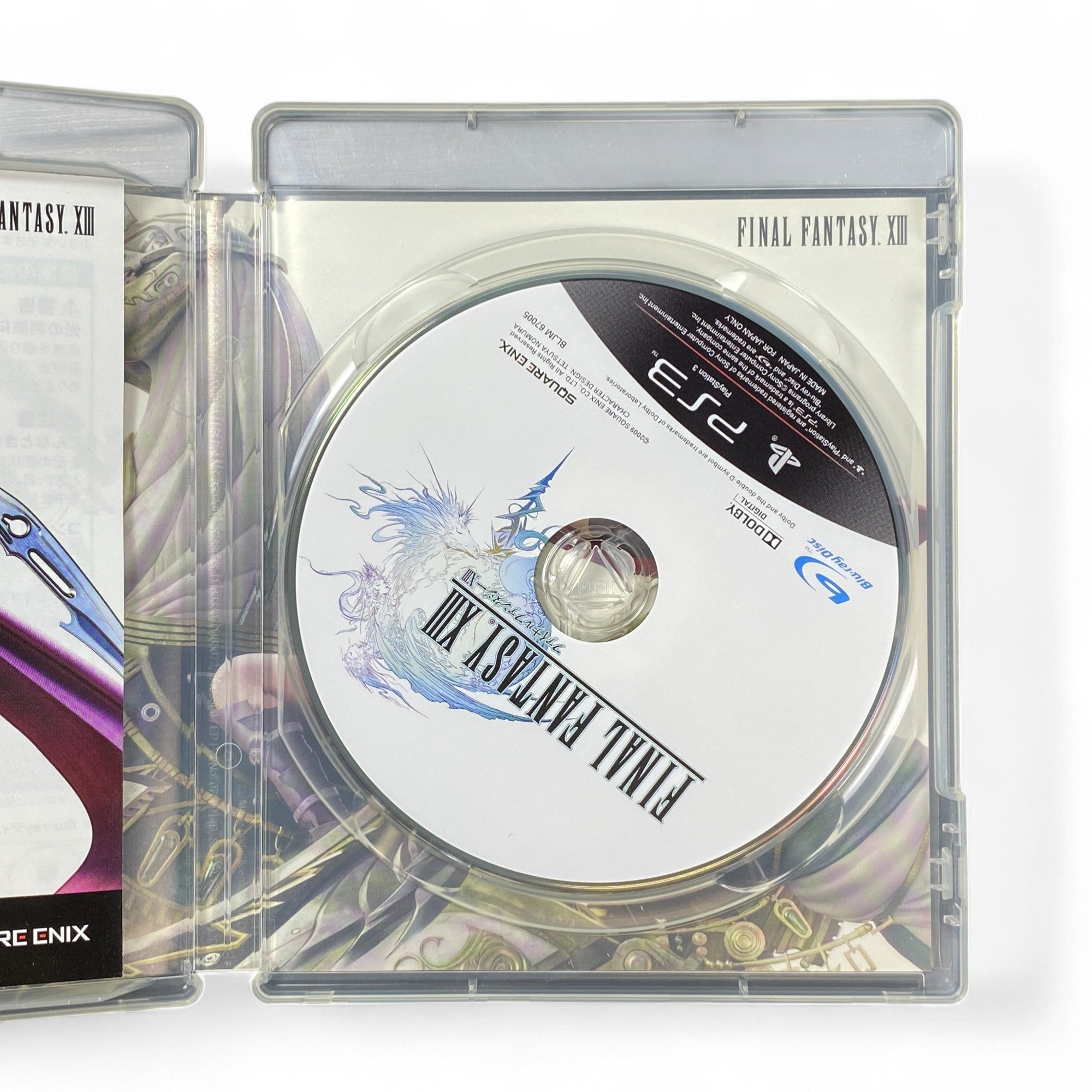 Final Fantasy XIII PS3 Japan Game Cover – Square Enix JRPG