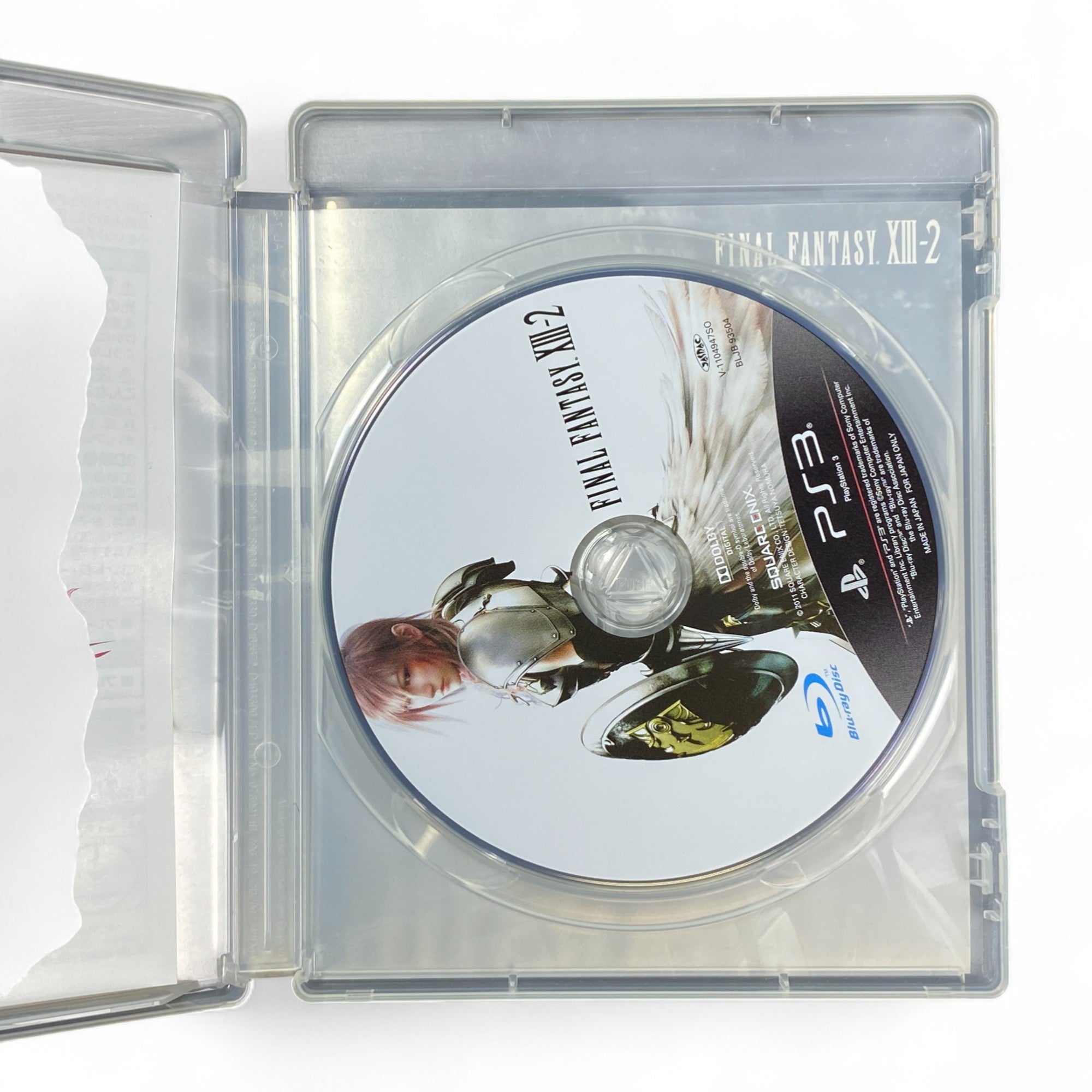 Final Fantasy XIII-2 PS3 Japanese Game Cover – Square Enix JRPG