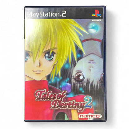 Tales of Destiny 2 PS2 Japanese RPG Game Cover Namco

