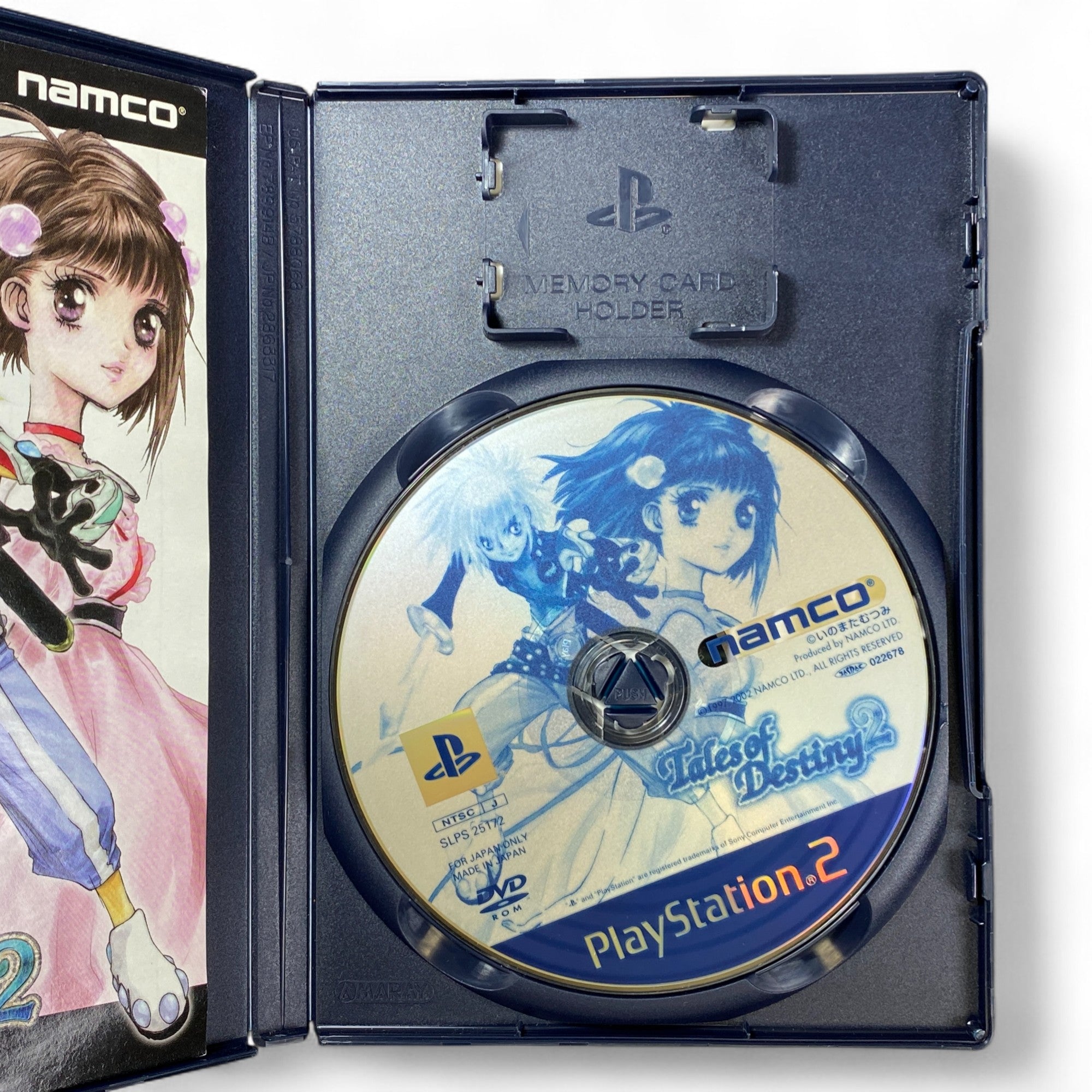 Tales of Destiny 2 PS2 Japanese RPG Game Cover Namco

