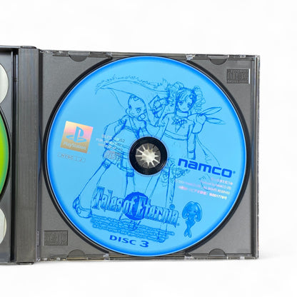 Tales of Eternia PS1 Japanese game cover with anime fantasy artwork


