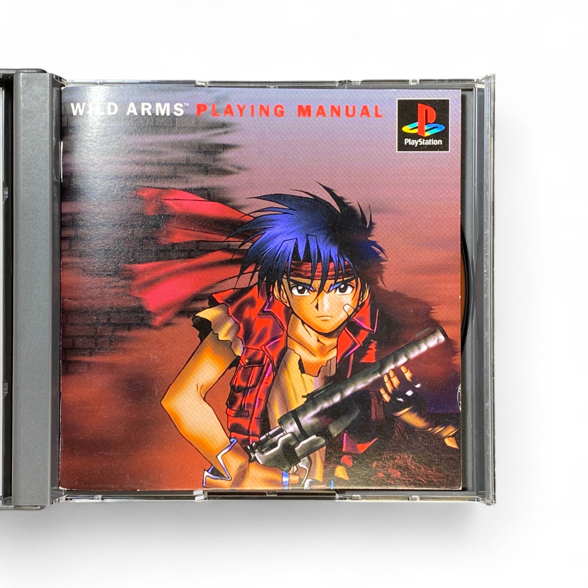 Wild Arms PS1 Japanese PlayStation the Best edition cover with anime fantasy art

