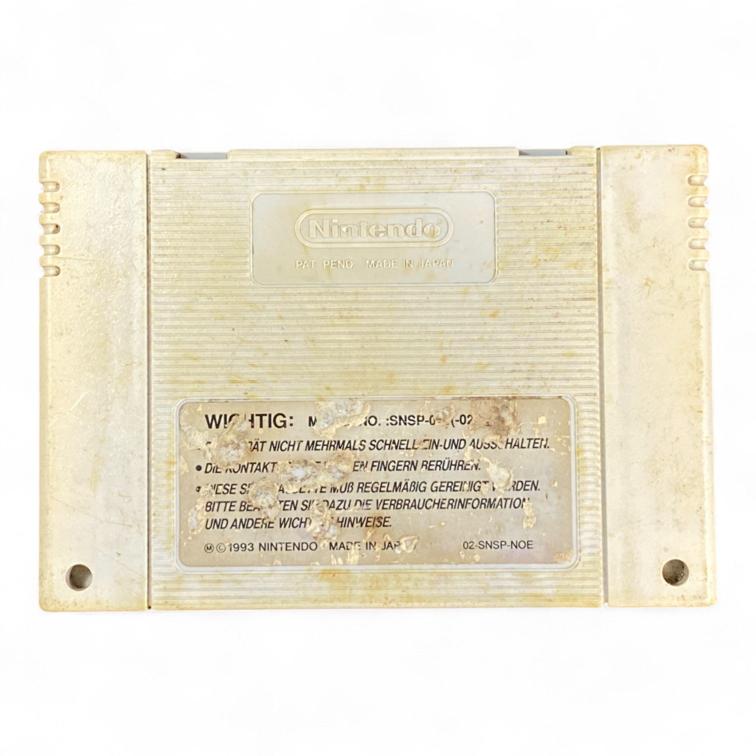Starwing SNES PAL cartridge featuring Fox McCloud and Star Fox crew

