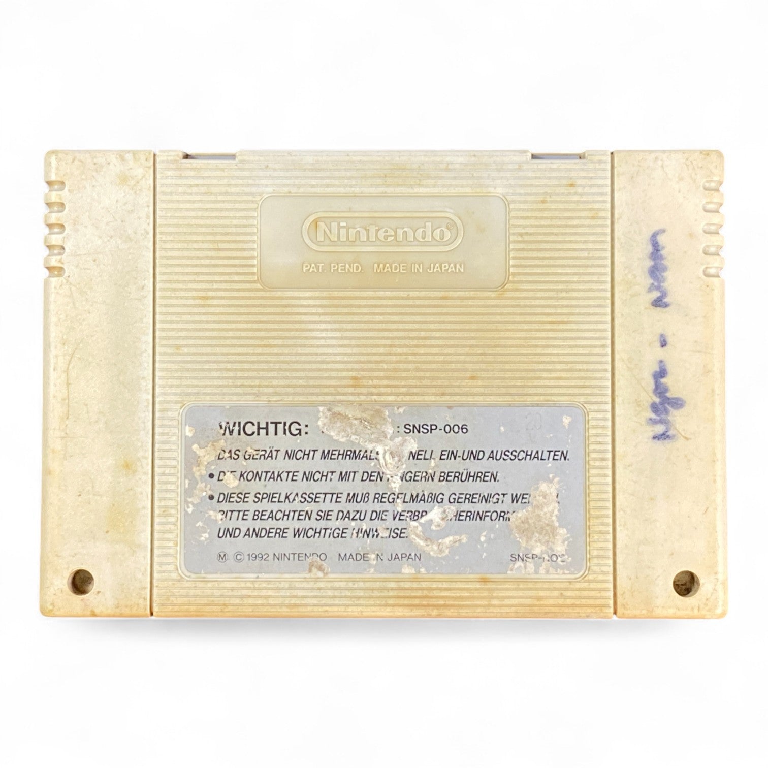 Road Riot 4WD SNES PAL cartridge with off-road racing buggy artwork