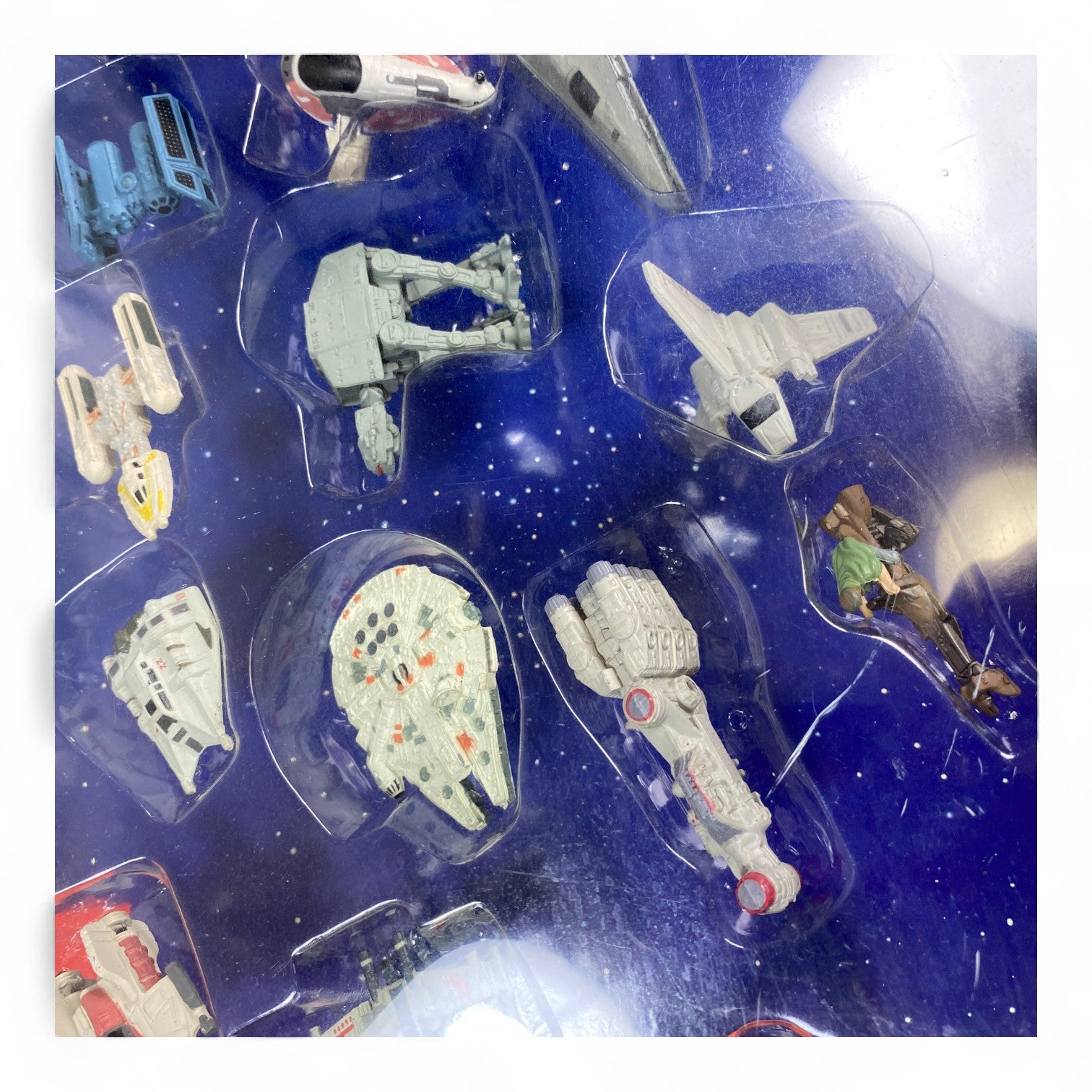 Star Wars Micro Machines Master Collector's Edition Galoob 19 Vehicle Set Opened