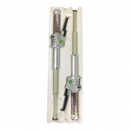 DX Bice Spear Winspector Bandai 1990 Twin Rod Weapon Set Opened Vintage Japanese Tokusatsu Toy