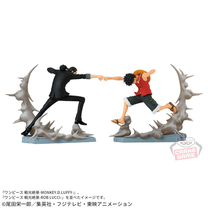 One Piece Battle Scenery Rob Lucci Figure