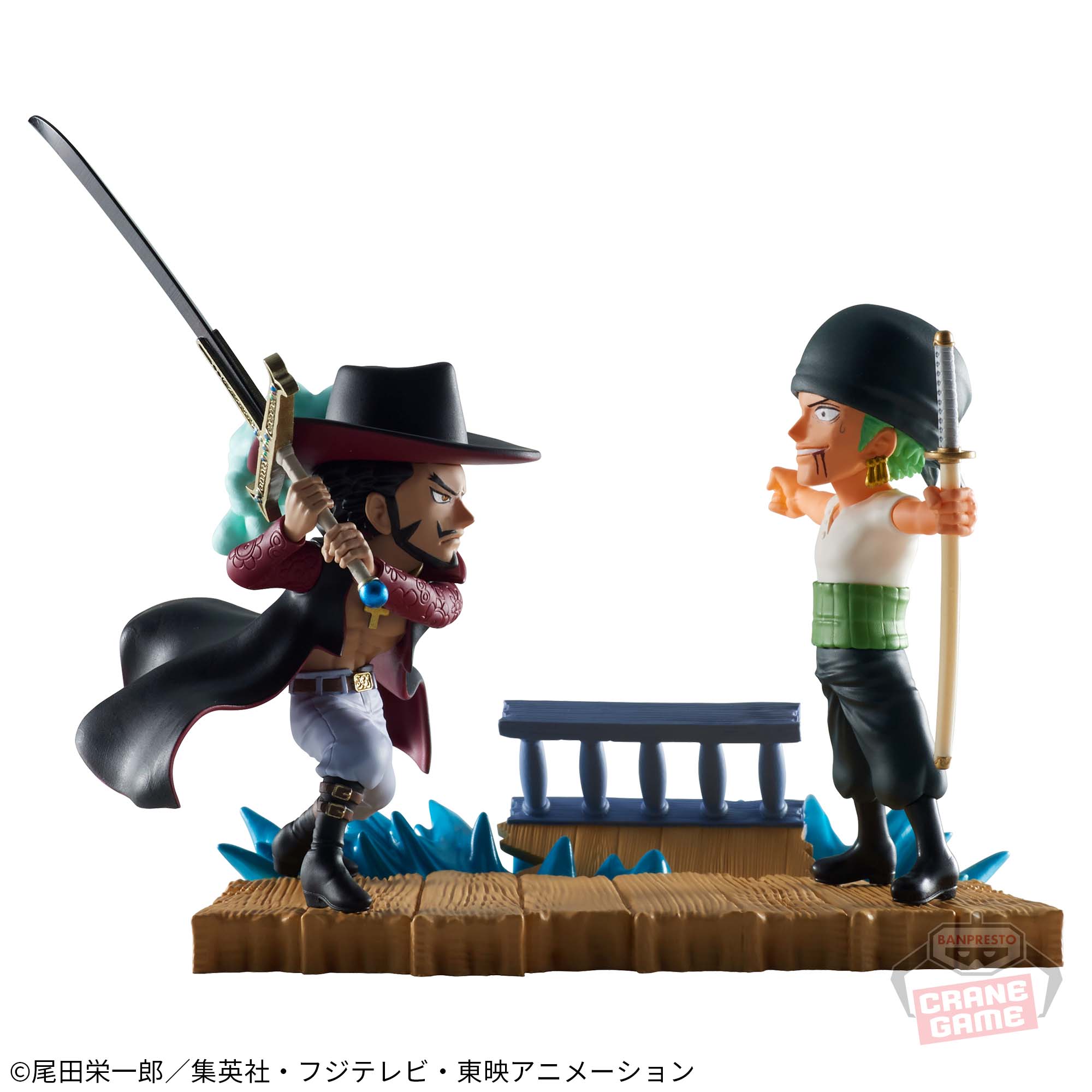 One Piece Figure Log Stories - Roronoa Zoro & Dracule Mihawk