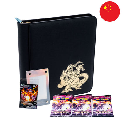 Exclusive Black VMax Charizard Collector's Box with Premium Cards