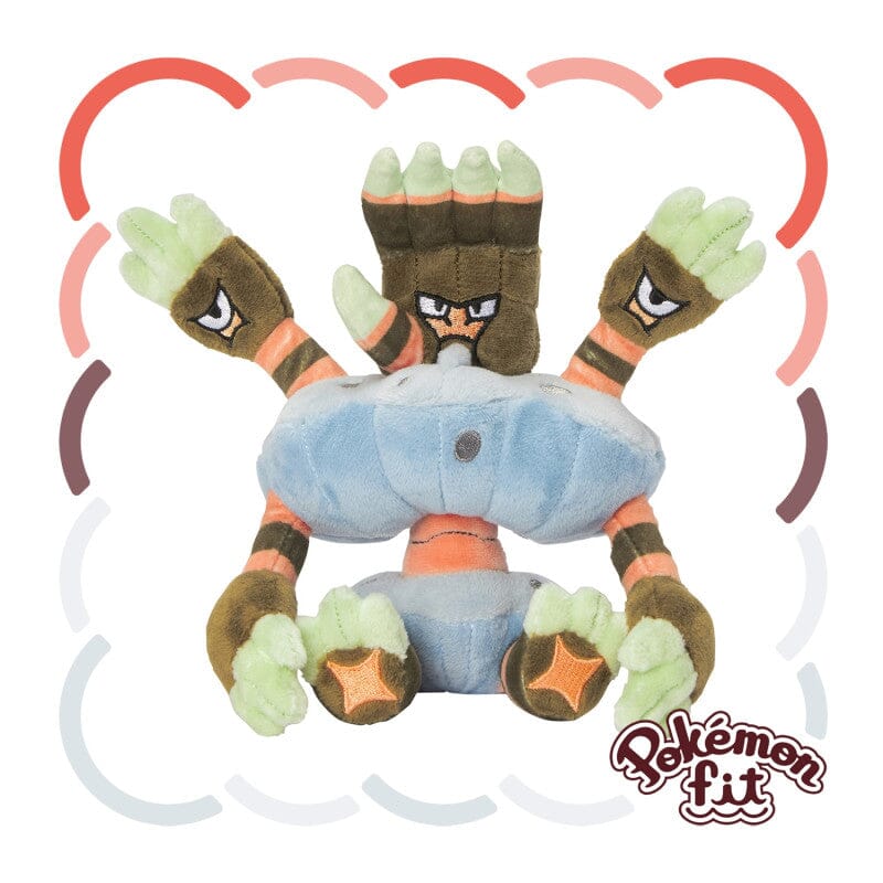 Authentic Japanese Pokémon Barbaracle Plush