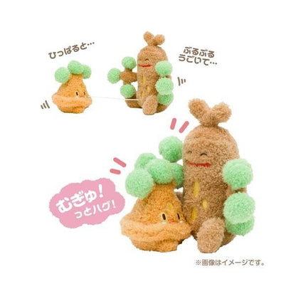 Bonsly & Sudowoodo Hug Plush Toy