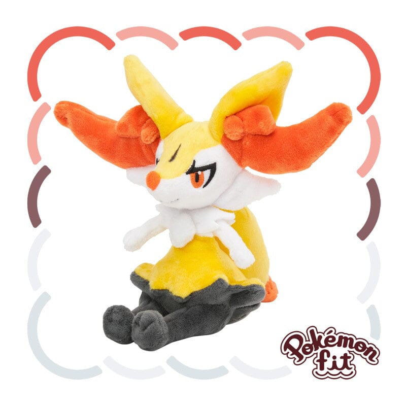 Braixen Plush Pokémon Fit