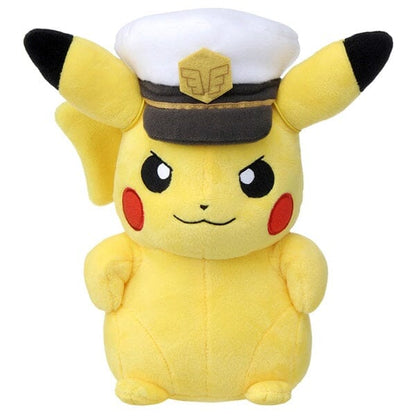 Authentic Captain Pikachu Plush Toy