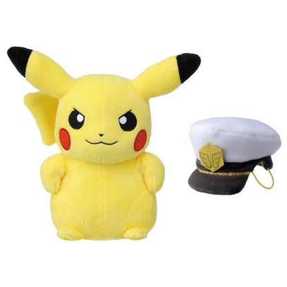 Authentic Captain Pikachu Plush Toy