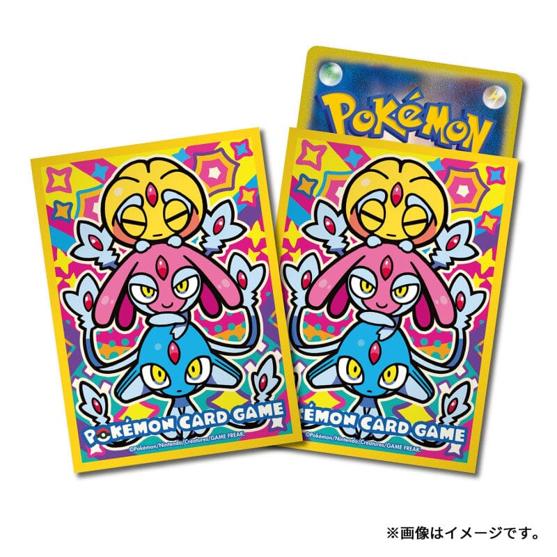 Pokémon TCG Card Sleeves Uxie Mesprit Azelf