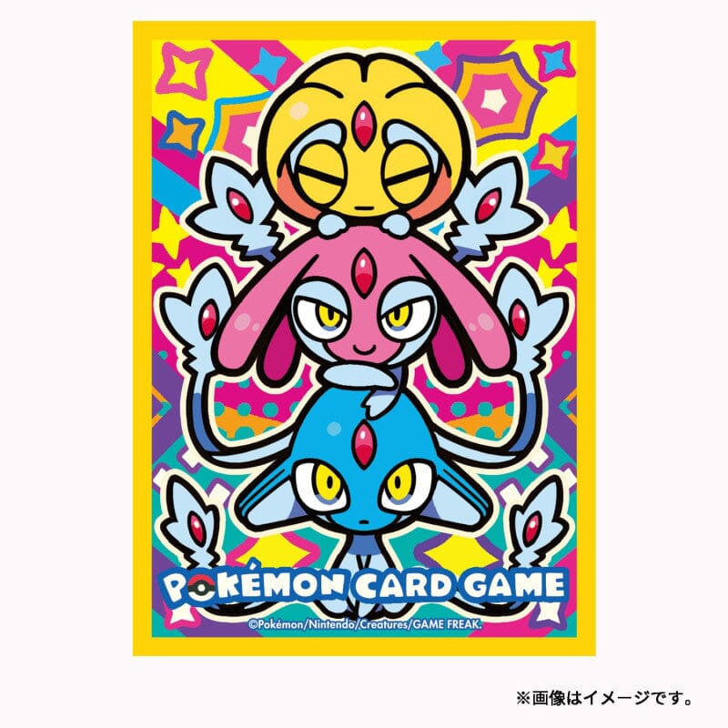 Pokémon TCG Card Sleeves Uxie Mesprit Azelf