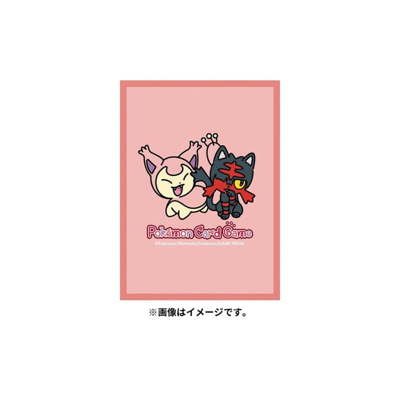 Pokémon Card Sleeves Litten & Skitty