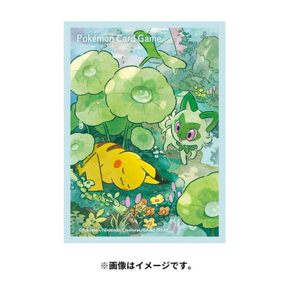 Pikachu & Sprigatito Card Sleeves