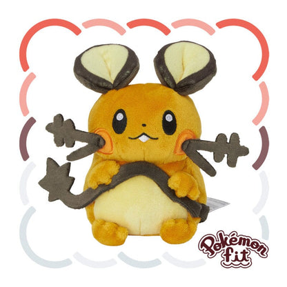 Authentic Dedenne Pokémon Plush Toy