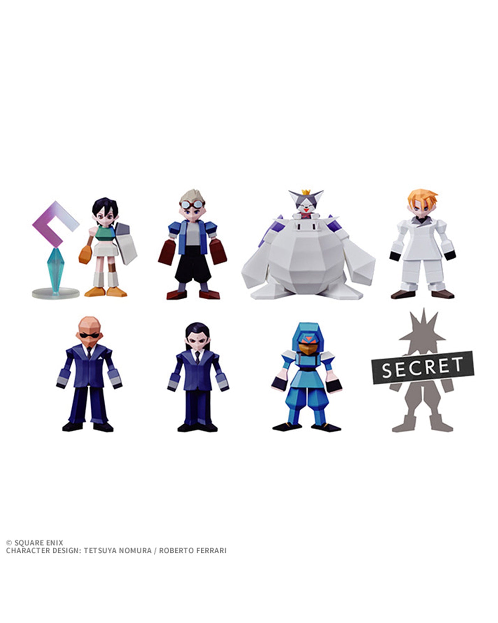 Final Fantasy VII Rebirth Minifigures Set