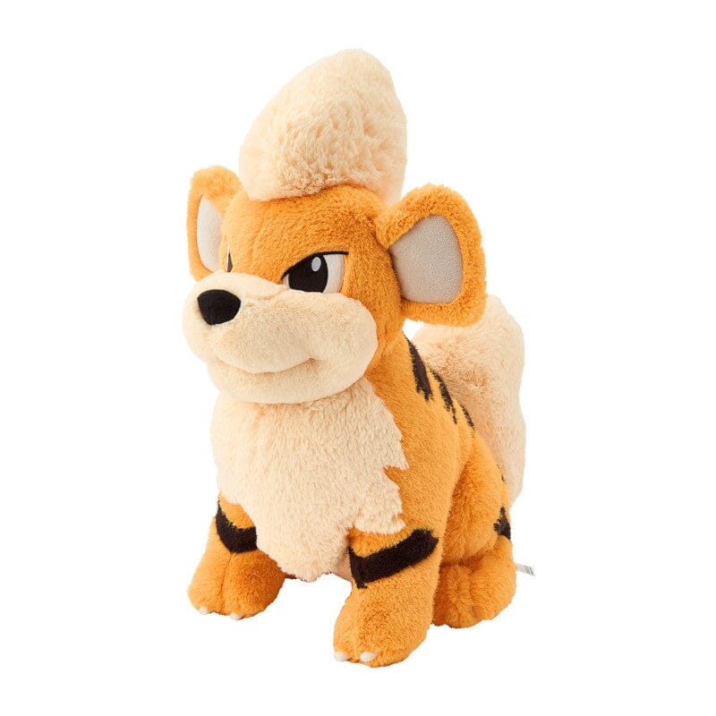 Authentic Growlithe Sitting Plush - Adorable Pokémon Center Bestie