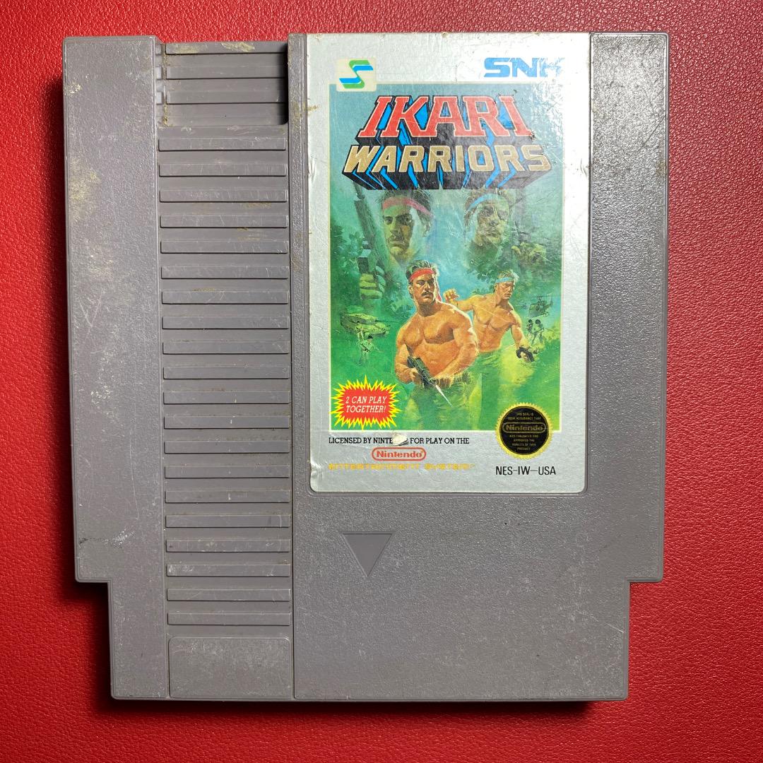 Ikari Warriors NES Edition: Classic Retro Gaming Cartridge for Famicom Console