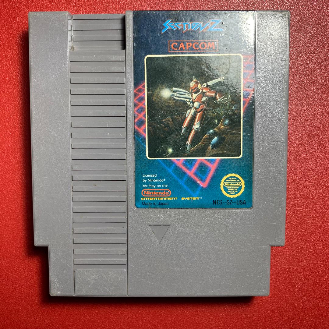 Section Z NES Famicom Overseas Version Retro Gaming Cartridge