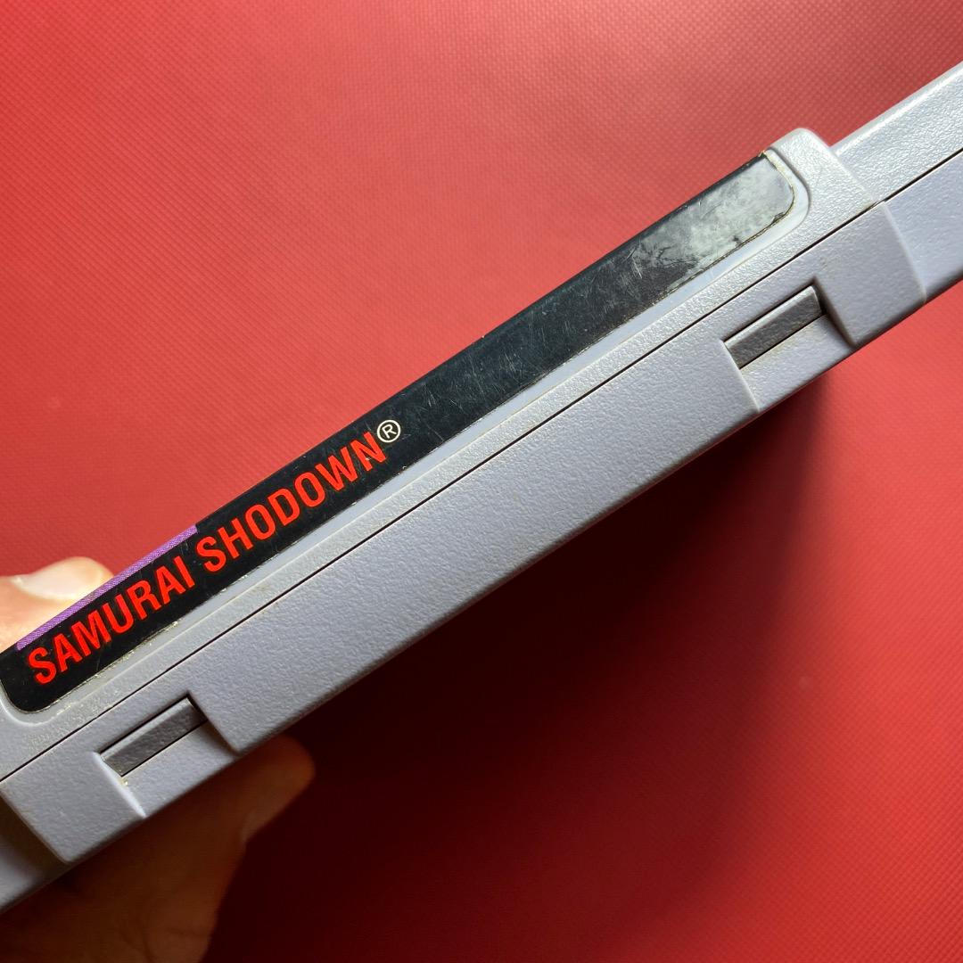 Samurai Shodown Super Famicom (SNES) Retro Game Cartridge