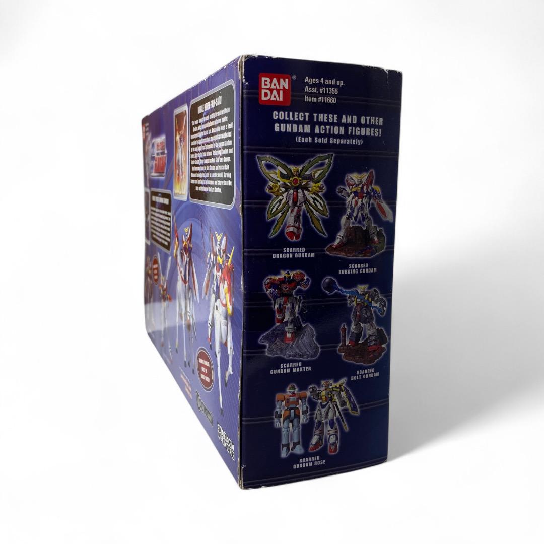 Mobile Fighter G Gundam Deluxe Burning Gundam & Mobile Horse Action Figure Set