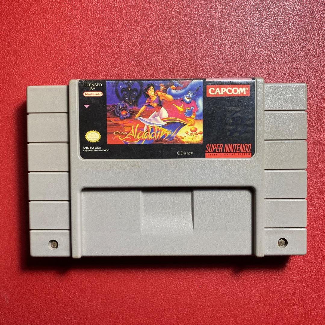 Disney Aladdin SNES Super Famicom: Experience Magical Retro Gaming Adventures