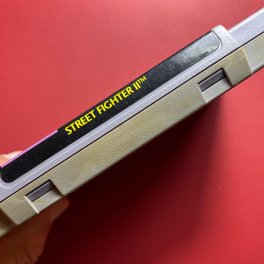 Vintage Super Nintendo Entertainment System Street Fighter II Cartridge - SNES NTSC